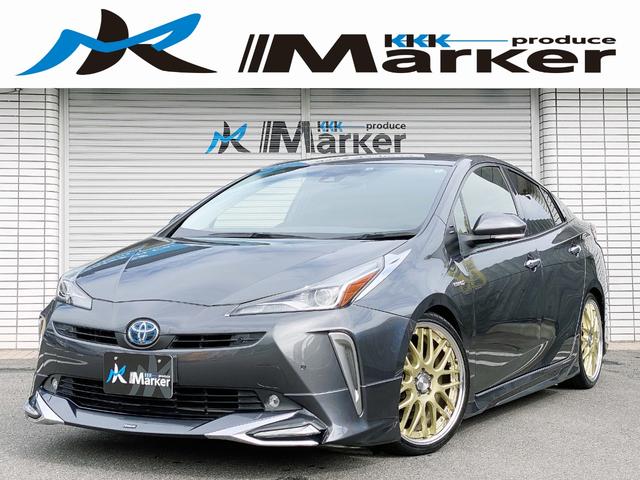 プリウス(トヨタ) 1.8 S ツーリングセレクション　WORK19アルミ RSRダウンサス 中古車画像