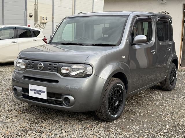 日産 キューブ 1.5 15X FOUR 4WD リフトアップ ETC 社外LED