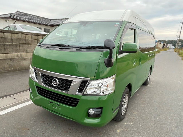 NV350キャラバンワゴン2.5 GX(オートスライドドア付) スーパーロング ハイルーフ 低床