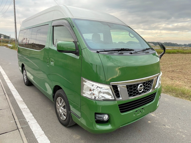 NV350キャラバンワゴン2.5 GX(オートスライドドア付) スーパーロング ハイルーフ 低床