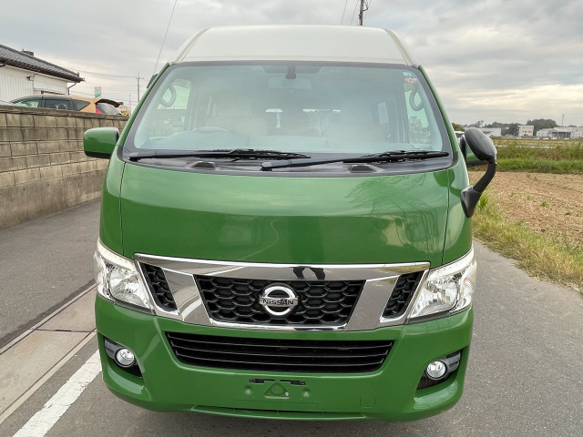 NV350キャラバンワゴン2.5 GX(オートスライドドア付) スーパーロング ハイルーフ 低床