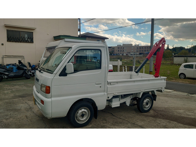 スズキ キャリー 4WD エアコン クレーン 車検2年付き