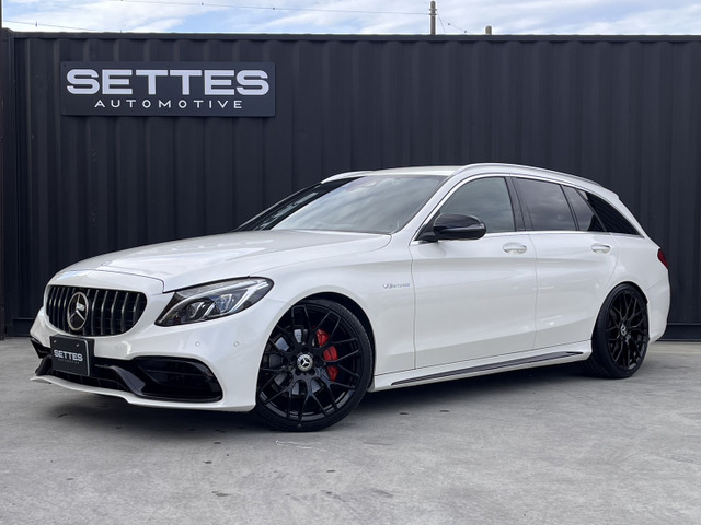 ベンツ Cクラスワゴン フルカスタム カーボンエアロ 20AW 8.3万キロ  