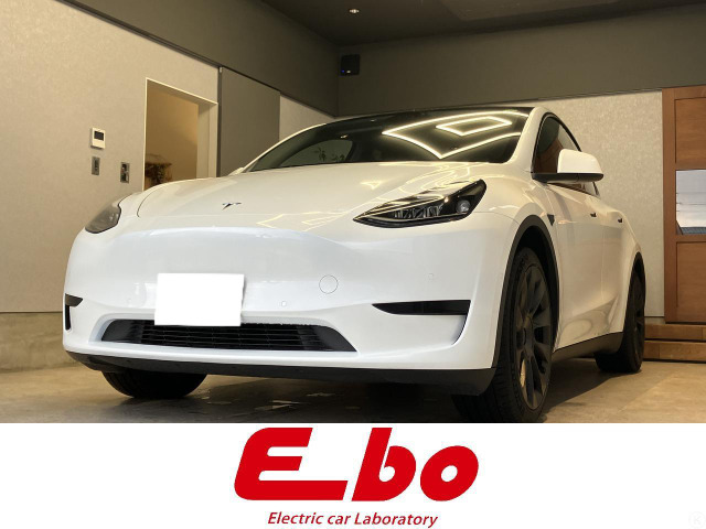 モデルY(テスラ) RWD　純正20インチアルミホイール 黒内装 中古車画像