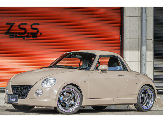 コペン(ダイハツ) アクティブトップ　社外アルミ 車高調TANABE 全塗装 中古車画像