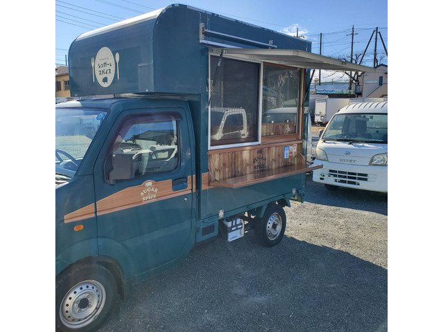 1/24廃業キッチンカースズキキャリイ スズキ キャリイ キッチンカー 移動販売車 貨物登録 110.0万円 平成24