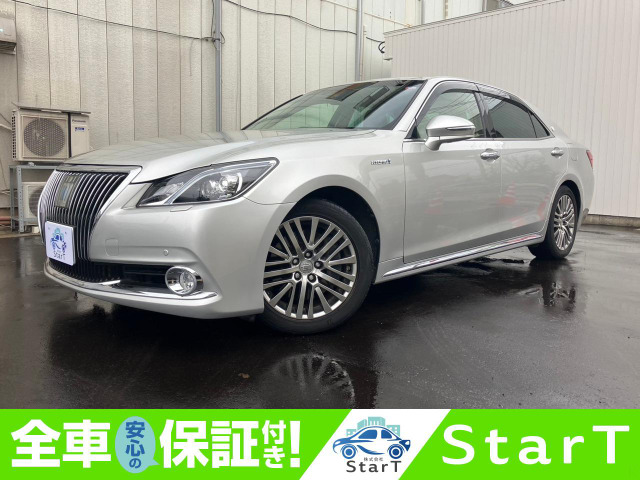 クラウンマジェスタ(トヨタ) 3.5 Fバージョン　ベージュレザー!ナビ! ETC! TV! 中古車画像