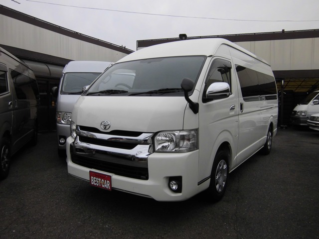ハイエースコミューター(トヨタ) トランポ仕様 8ナンバー登録 4型仕様 中古車画像
