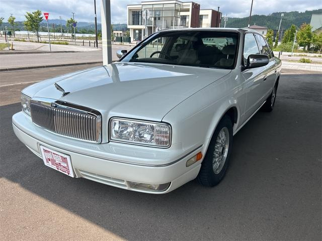左フロントドア日産プレジデント1990年代の黒色純正部品