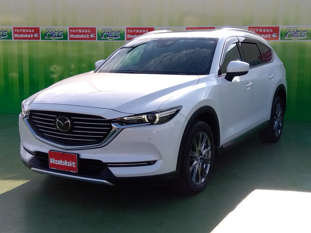 CX-8(マツダ) 2.5 25T エクスクルーシブ モード　サンルーフ ブラウン革シート 中古車画像