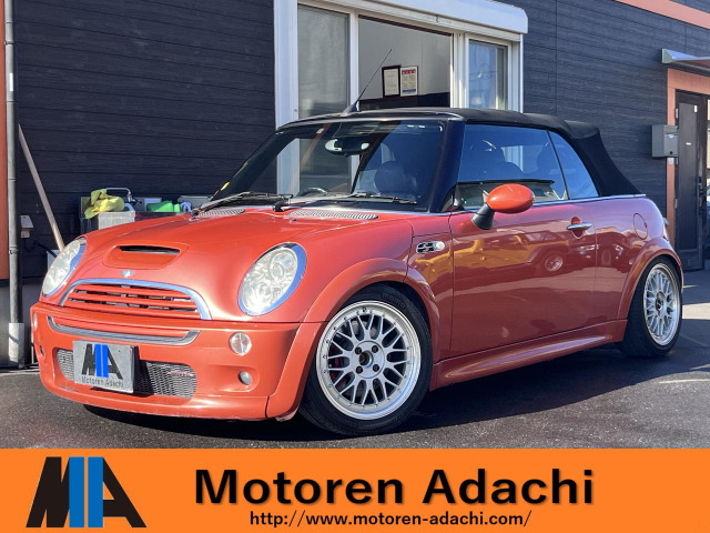 MINIConvertible（ミニ）クーパーS　JCWキット Dampers 純正レカロシート 中古車画像