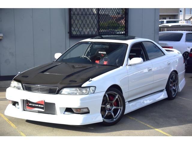【中古】JZX90マークⅡ 社外前置きインタークーラー　グレッディーブリッツ他 中古】JZX90マークⅡ 社外前置きインタークーラーグレッディー