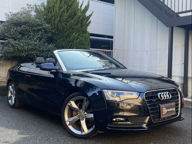 A5カブリオレ(アウディ) 2.0 TFSI クワトロ 4WD　赤幌 黒革HDD地デジBカメラ 19AW 中古車画像