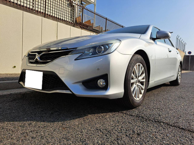 マークX(トヨタ) 2.5 250G Sパッケージ　革黒ステアリング パワーシート 純正ナビ 中古車画像