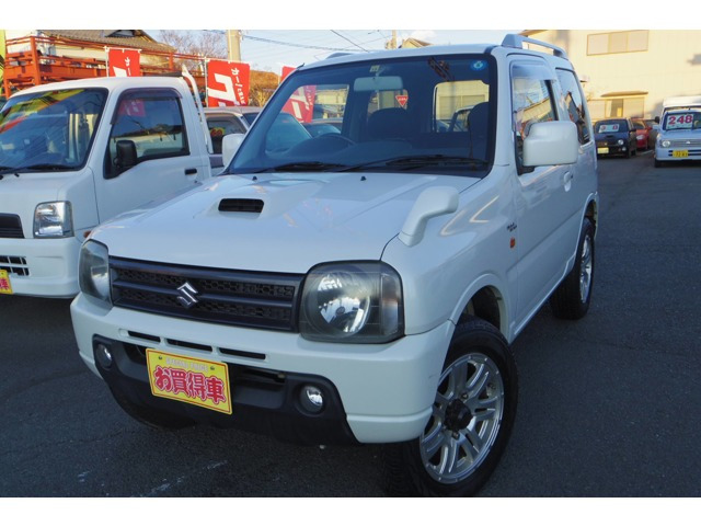 ジムニー(スズキ) ワイルドウインド 4WD　キーレスシートヒーターナビルーフレール 中古車画像