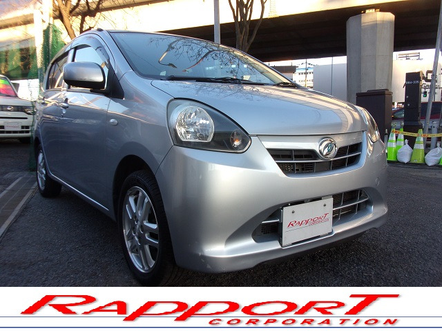ミライース(ダイハツ) X　2オナ 記録簿 禁煙車 ナビ 地デジ 中古車画像