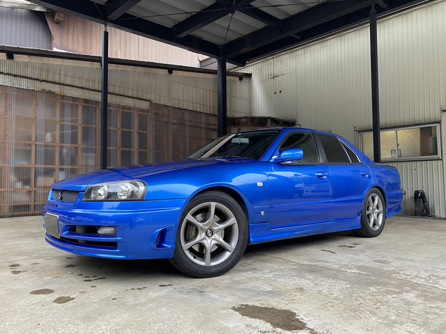 日産 スカイライン 2.5 25GT-V ターボ 5速MT ベイサイドブルー