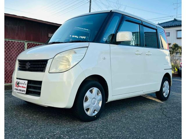 スズキ パレット T 両側パワスラ ターボ 4WD パール 修復歴無し 山口県 