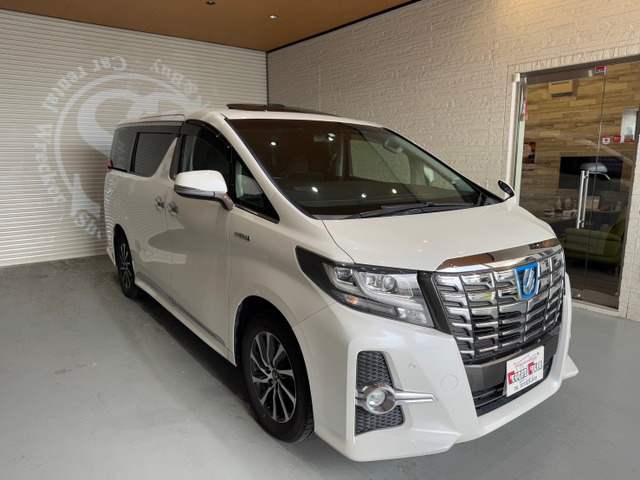 アルファード(トヨタ) ハイブリッド 2.5 SR E-Four 4WD　ハイブリット 10型ナビ 両側電動ドア 中古車画像