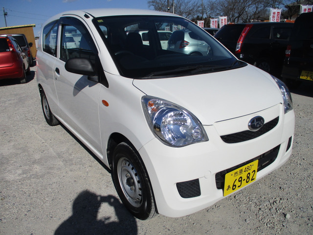 プレオ(スバル) A　整備記録簿多数 車検整備 法人1オーナー 中古車画像