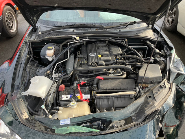 �G���W���{�̂Ƀ_���[�W�͂Ȃ����Ɍサ�΂炭�̓G���W�����n���\�ł����B����͕s���ł��������炭�n�[�l�X�ނ��������Ǝv���܂��B