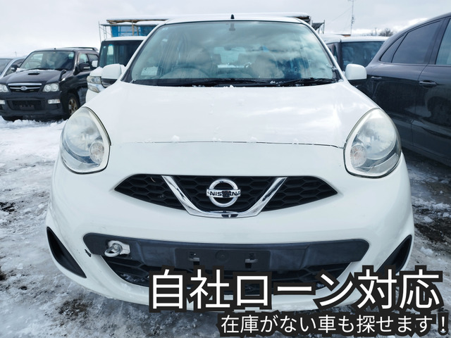 マーチ(日産) 1.2 X FOUR 4WD　自社ローン対応、詳しくは問合せ下さい。 中古車画像