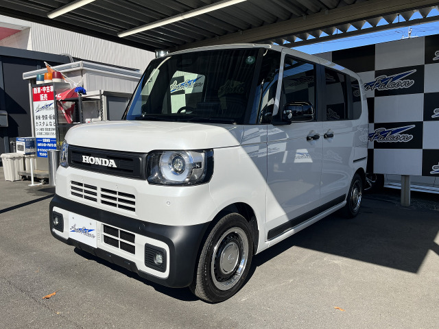 ジョニー　名変陸送込　カスタムターボ　検査満タン　Gパッケージ ホンダ N-BOX ジョイ ターボ モノトーン アルパイン11型ナビ
