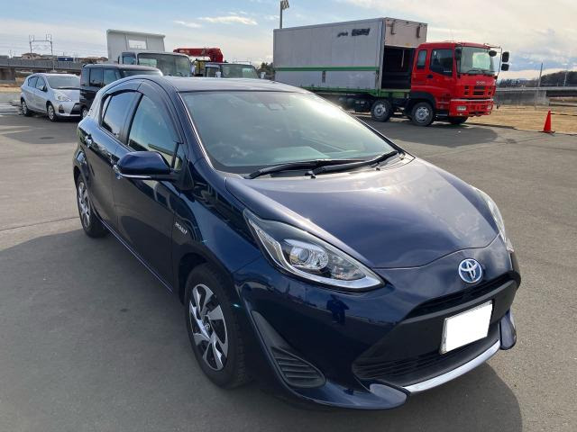 アクア(トヨタ) 1.5 S スタイルブラック　ナビ ETC ドラレコ 中古車画像