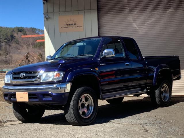 ハイラックス(トヨタ) スポーツピックアップ 2.7 エクストラキャブ ワイド 4WD　トノカバー ナビ パワステ ETC 中古車画像
