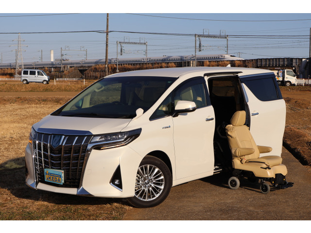 アルファード(トヨタ) ハイブリッド 2.5 X サイドリフトアップチルトシート E-Four 4WD　SDナビ バックカメラ ETC2.0 中古車画像