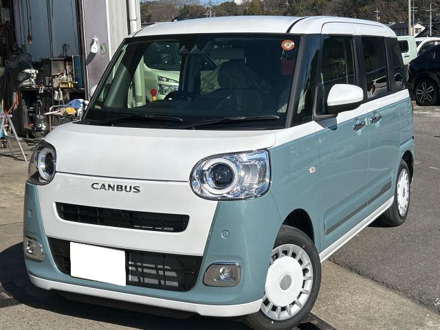 ムーヴキャンバス(ダイハツ) ストライプス G　未使用車 バックカメラ付 両側パワスラ 中古車画像