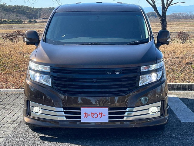 エルグランド2.5 ライダー 黒本革シート