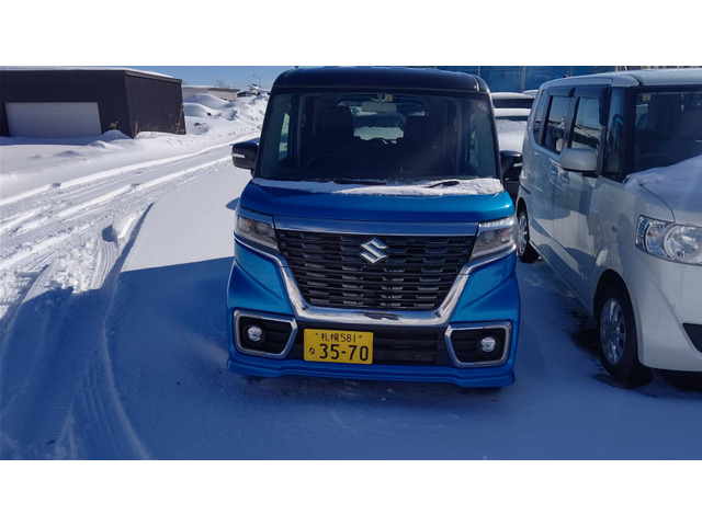 スペーシアカスタム(スズキ) ハイブリッド(HYBRID) XSターボ 4WD 中古車画像