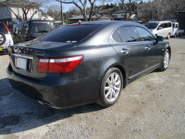 ��H.19(2007)�N ���N�T�X LS 460 �o�[�W����C I�p�b�P�[�W �i�r �n�f�W �o�b�N�J���� �{�v�V�[�g �O���[ ���s86,512km