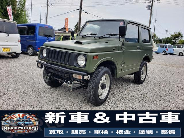 スズキ ジムニー 中古 緑色 SJ10 2ストエンジン 希少（スズキ ジムニー  
