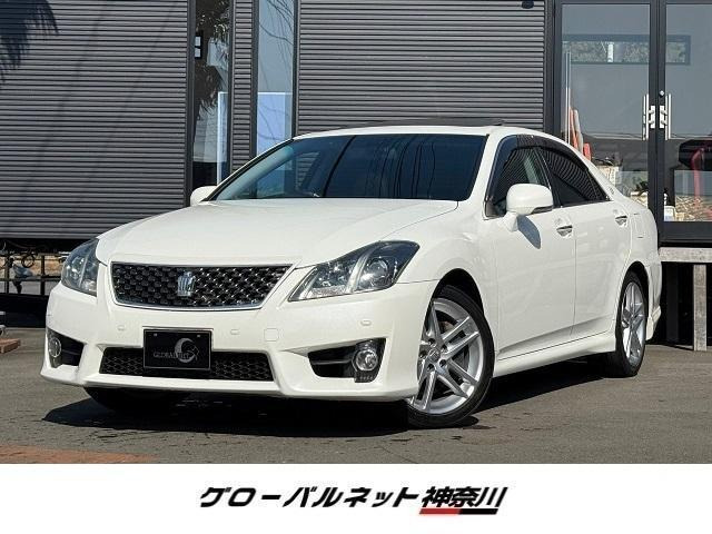 クラウンアスリート(トヨタ) 3.5　後期型 サンルーフ 本革シート 中古車画像