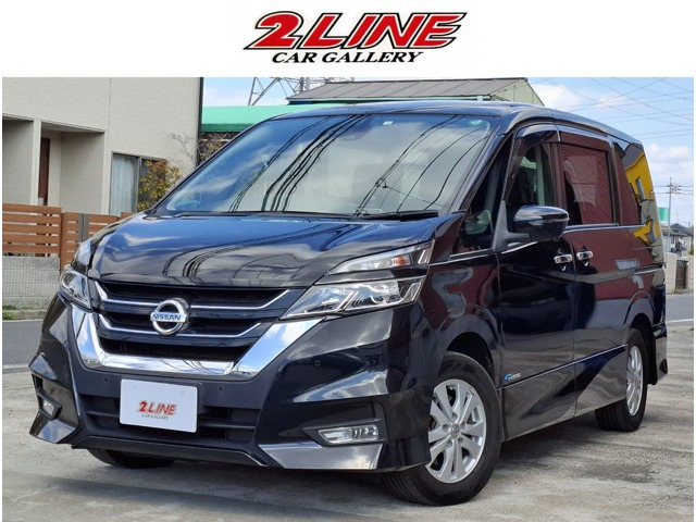 セレナ（日産）2.0 ハイウェイスター Vセレクション 4WD　禁煙車 9インチナビ フリップダウン 中古車画像