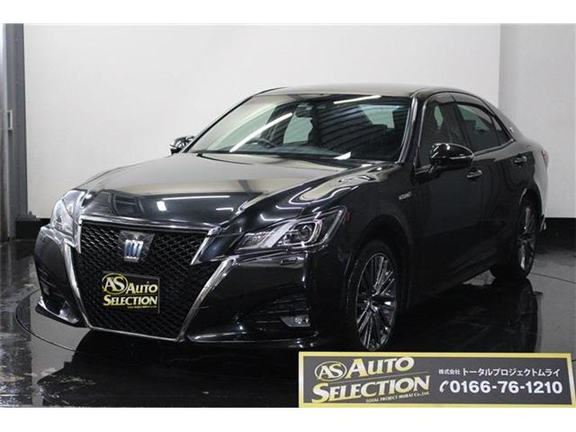 クラウンアスリート(トヨタ) ハイブリッド 2.5 G Four 4WD　ブラインドスポットモニター LEDライト 中古車画像