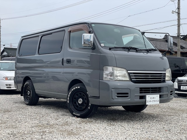 キャラバン(日産) 3.0 DX ロング ディーゼル　ベッドキット ナビ フルセグTV ETC 中古車画像