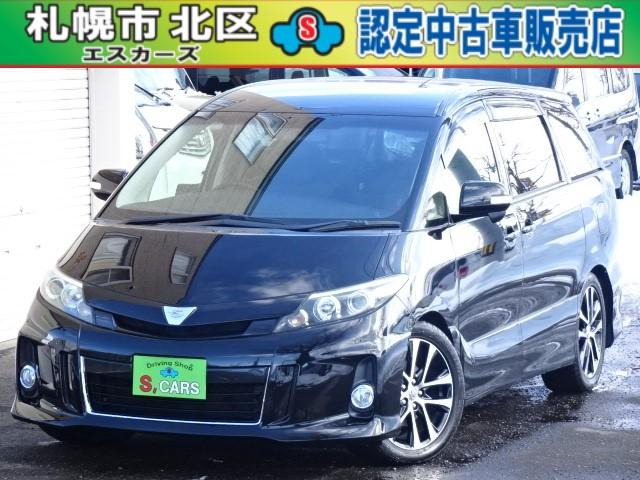 エスティマ(トヨタ) 2.4 アエラス 4WD　本州車 保証1年 4WD 両側パワスラ 中古車画像
