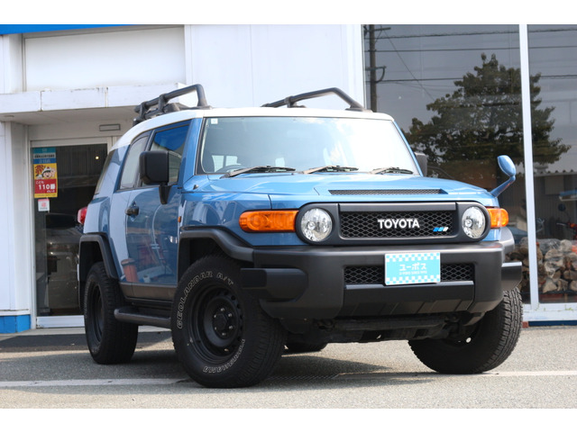 FJ クルーザー トヨタ ツートンブルー 非売品カラーサンプル
