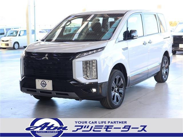 デリカD:5(三菱) 2.2 シャモニー 電動サイドステップ 4WD　ディーゼルターボ アルパイン11型ナビ 中古車画像