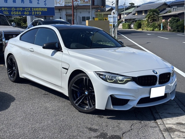 M4クーペ(BMW) M DCT ドライブロジック　後期型 ディーラー車 整備記録簿 黒革 中古車画像