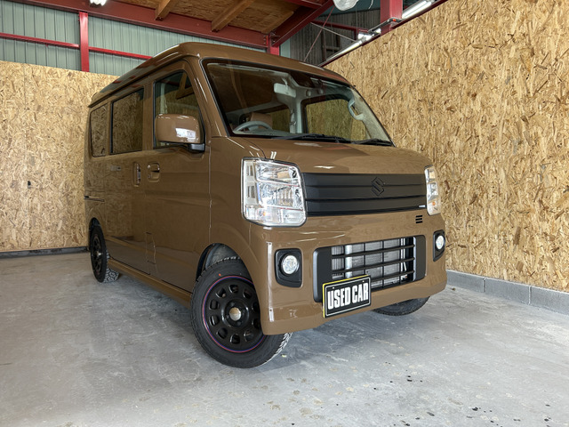 エブリイワゴン(スズキ) PZターボ ハイルーフ 4WD　全塗済み 中古車画像