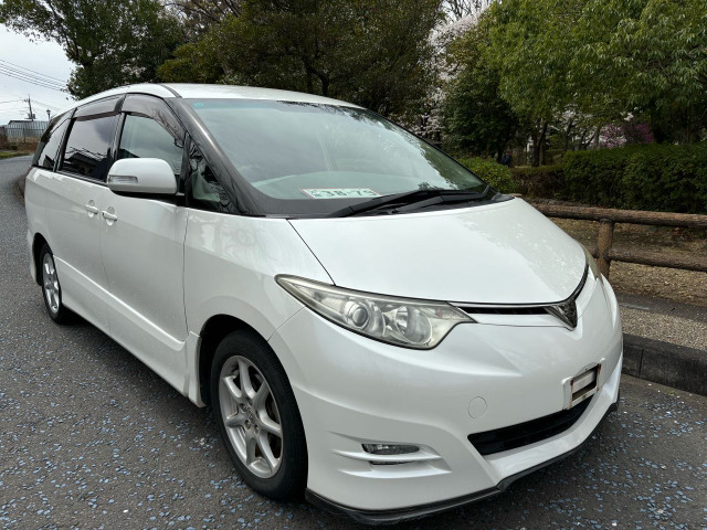 エスティマ(トヨタ) 2.4 アエラス　左オートスライドドア 新品バッテリー 中古車画像