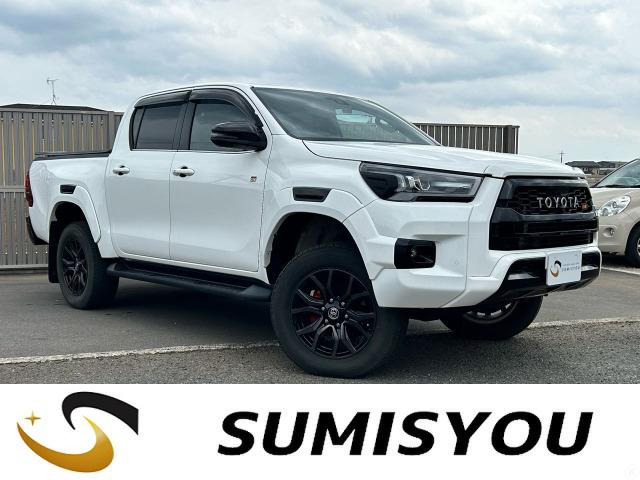 ハイラックス(トヨタ) 2.4 Z GRスポーツ ディーゼル 4WD　純正ナビ トノカバー ベッドライナー 中古車画像