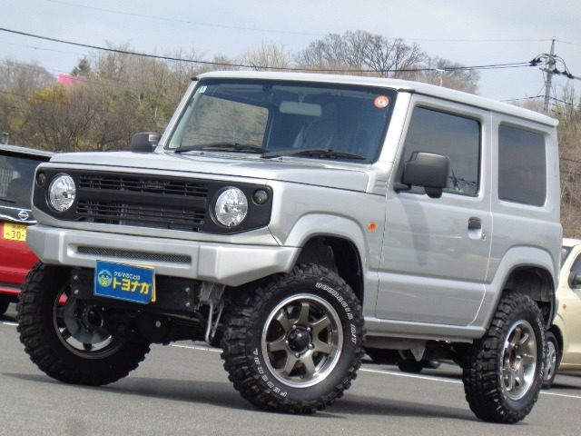 ジムニー(スズキ) XG 4WD　純正8ナビ リフトアップ 前後ドラレコ 中古車画像