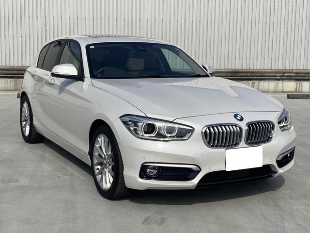 1シリーズ（BMW）118d ファッショニスタ　サンルーフ/白レザー/前後ドラレコ/保証 中古車画像