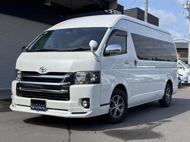 ハイエース(トヨタ) 2.7 グランドキャビン 4WD　プッシュスタート 社外ナビ フルセグTV 中古車画像