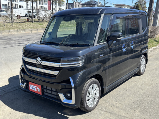 スペーシアカスタム(スズキ) ハイブリッド(HYBRID) GS 4WD　未使用車です♪ 中古車画像